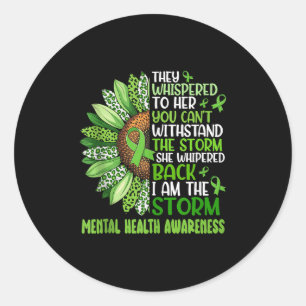 Adesivo Suporte motivacional Warrior Mental Health Awarene