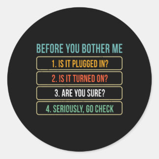 Adesivo Suporte técnico para tecnologia da informação