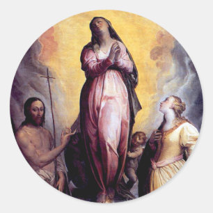 Adesivo Suposição a Virgem Maria