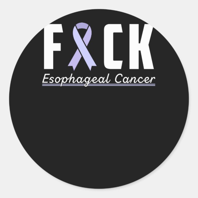 Adesivo Support Esophageal Cancer awareness (Frente)