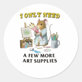 Adesivo Suprimentos de Arte Unisex