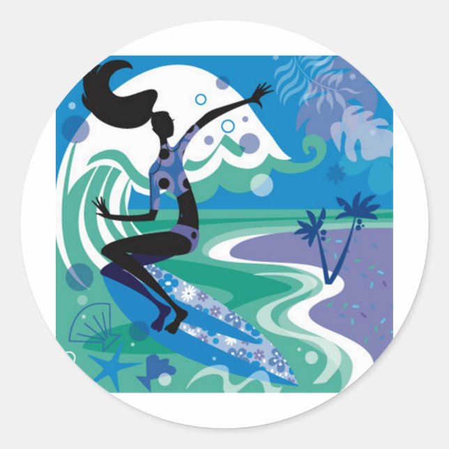 Adesivo surf (Frente)
