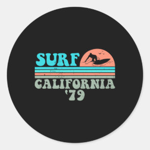 Adesivo Surf Califórnia 79 Surf Grunge Vintage 