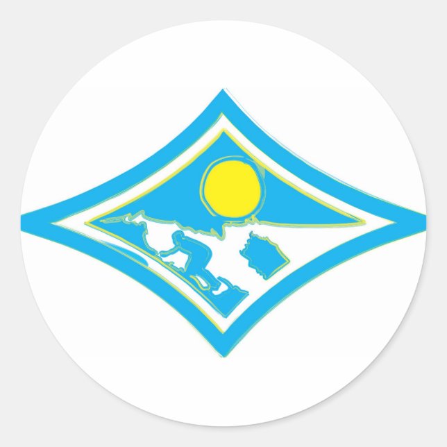 Adesivo Surf Diamante Brutado (Frente)