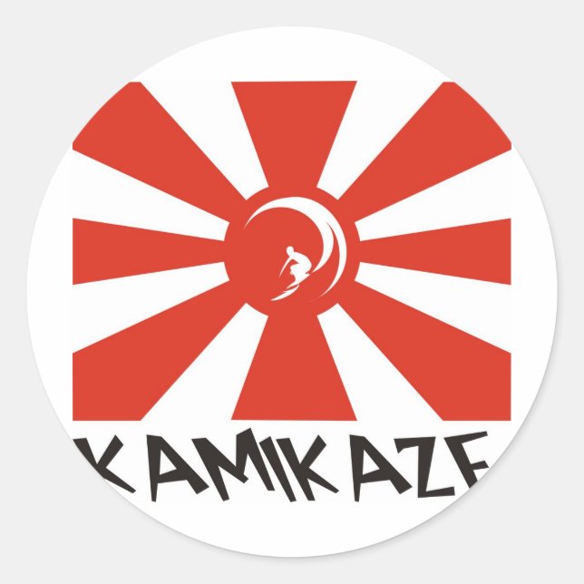 Adesivo Surf Kamikaze (Frente)