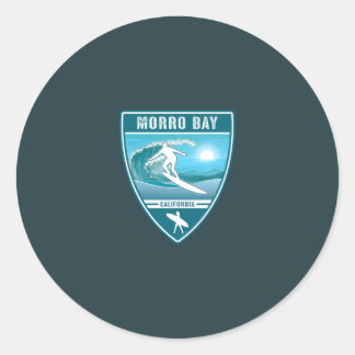 Adesivo Surf Morro Bay California