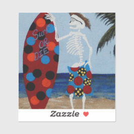 Adesivo Surf ou morrer