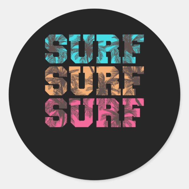 Adesivo Surf Surf surf (Frente)