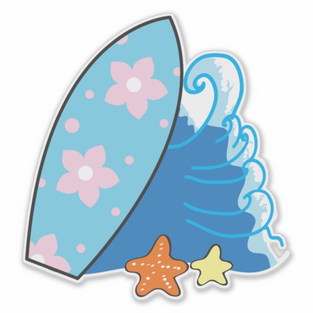 Adesivo Surfe (Frente)