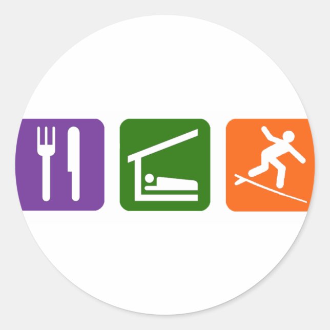 Adesivo Surfe no Sono (Frente)