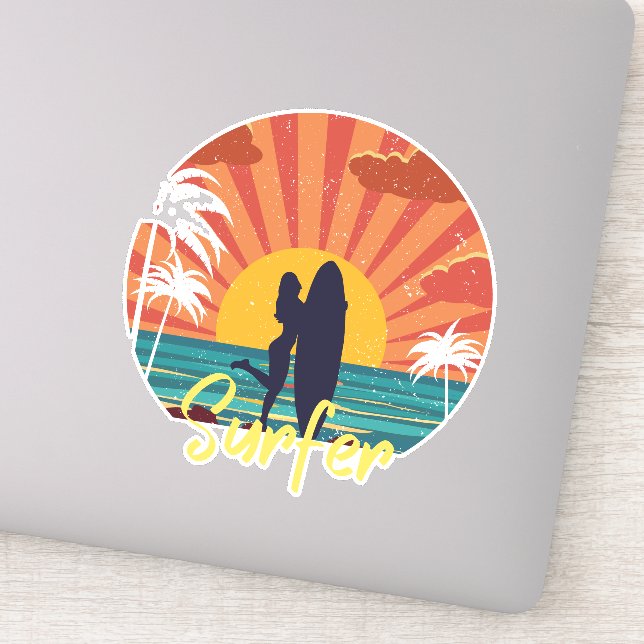 Adesivo Surfer (Detalhe)