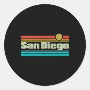 Adesivo Surfismo Califórnia Ca San Diego anos 70 80