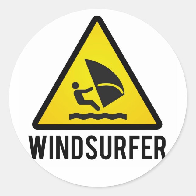 Adesivo Surfista de vento (Frente)