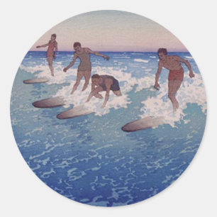 Adesivo "Surfs-Riders, Honolulu" - Sticker