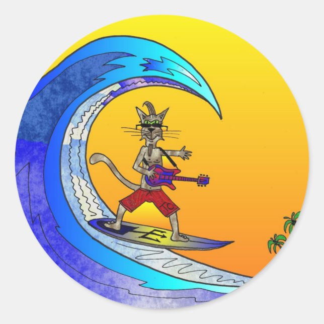 Adesivo surfTomCat1 (Frente)