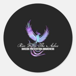 Adesivo Surgimento De Phoenix O Awa De Prevenção Suicida A