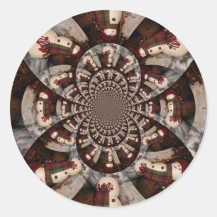 Adesivo Surpreendente Snowman