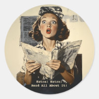 Surpreendido com a Leitura de Jornal