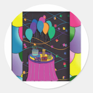 Adesivo surprisepartyyinvitationballoons