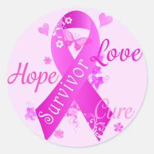 Adesivo Survivor Love Hope Cure