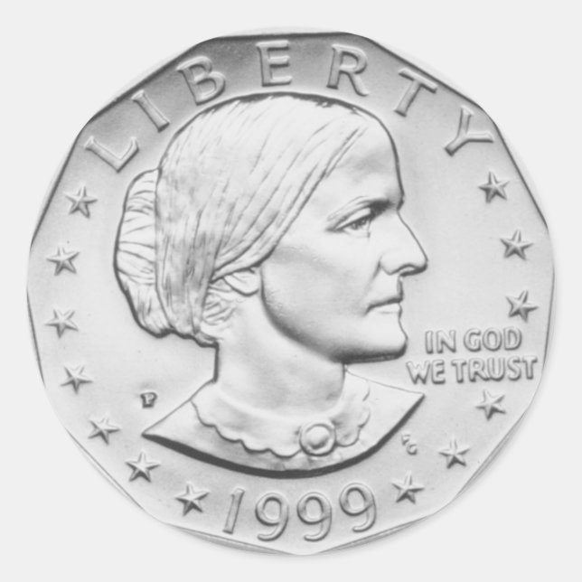 Adesivo Susan B. Anthony Dollar (Frente)