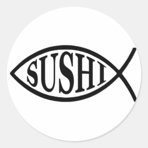 Adesivo Sushi Fish
