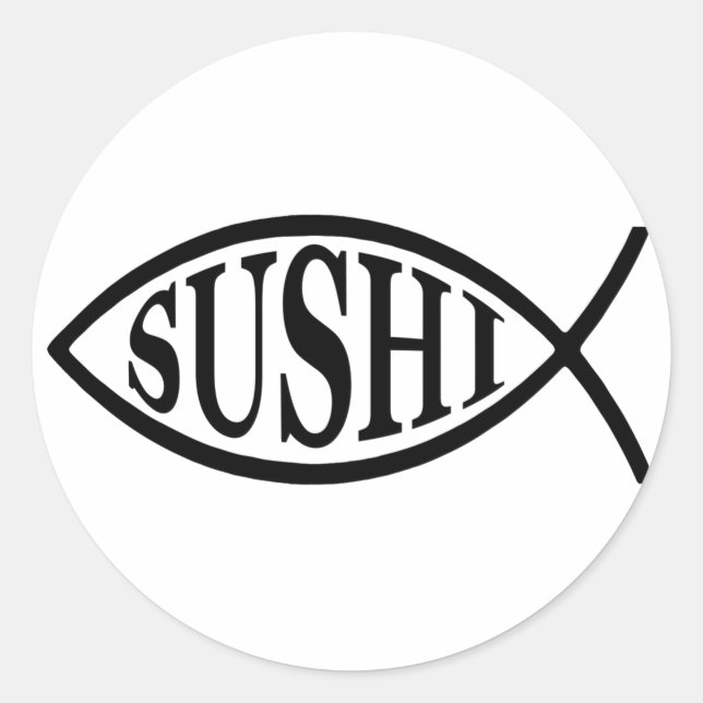 Adesivo Sushi Fish (Frente)