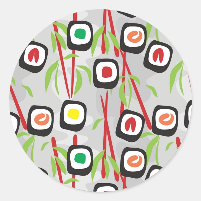 Adesivo Sushi Pattern (Frente)