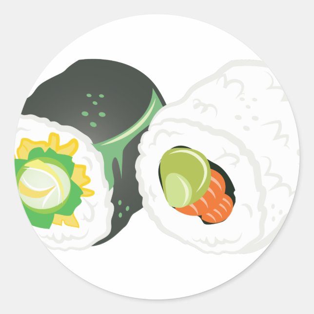 Adesivo Sushi Rolls (Frente)