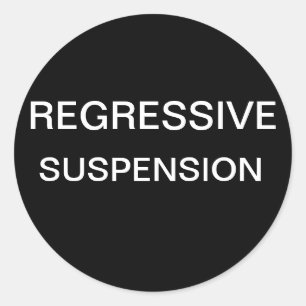 Adesivo Suspensão regressivo