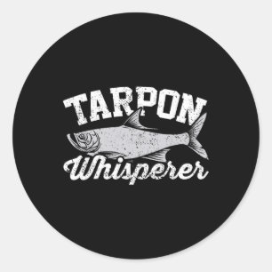 Adesivo Sussurrador de Tarpon I Pescador de Tarpon I Pesca