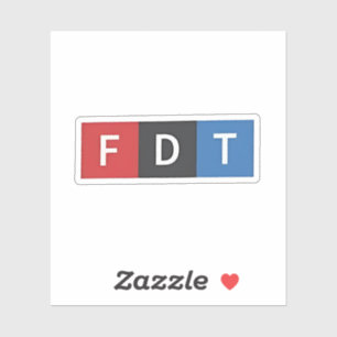 Adesivo Sutil Anti-Trump FDT Anti-Maga Democratas