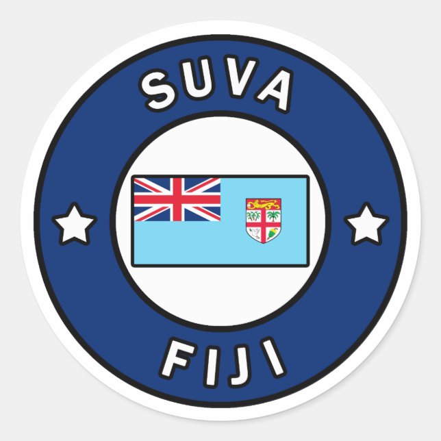 Adesivo Suva Fiji (Frente)