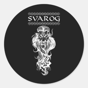 Adesivo Svarog Deus Pagão Eslavo Eslavos Pagã Mitologia