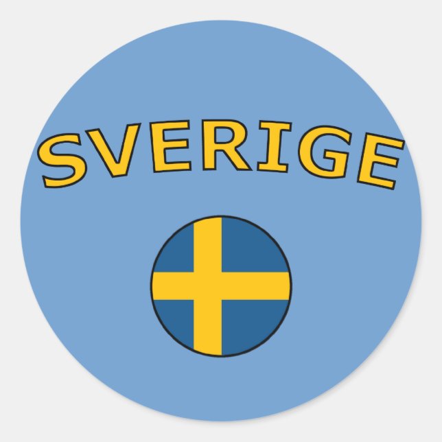 Adesivo Sverige (Frente)