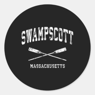 Adesivo Swampscott Massachusetts Oars náuticos cruzados