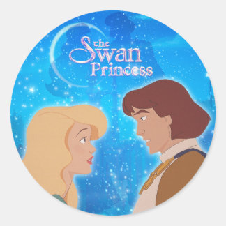Adesivo Swan Princess Derek & Odette Stickers