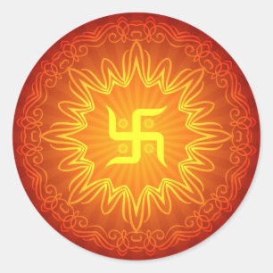 Adesivo Swastika Decorative Design