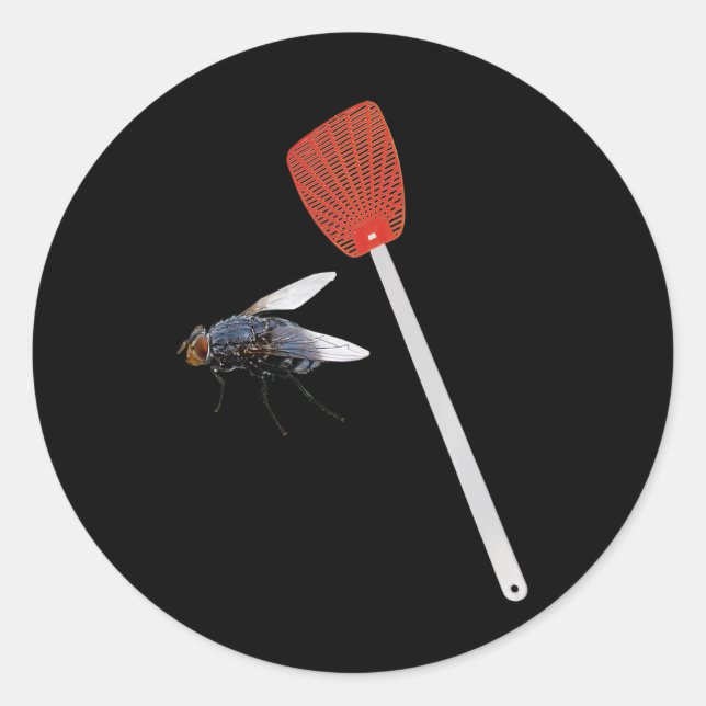 Adesivo Swatter Funny Fly Pro Biden Harris 2020 Debate Sar (Frente)