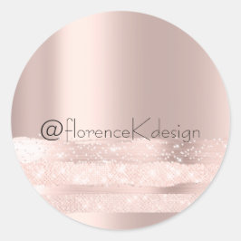 Adesivo Swee 16th Spark Rosa BeautyIniciais Bridal INSTAG