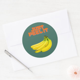 Adesivo Sweet Choice Banana Stickers – Hand-Drawn Cute