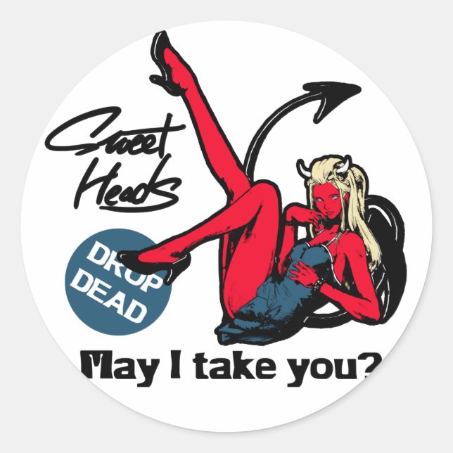 ADESIVO SWEET HEADS #HG (Frente)