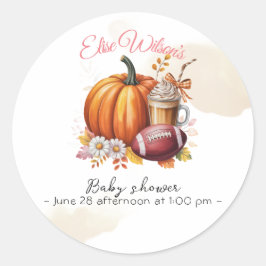 Adesivo Sweet little pumpkin is on the way