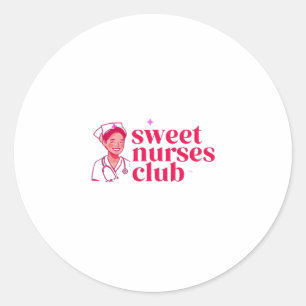 Adesivo Sweet Nurses Club