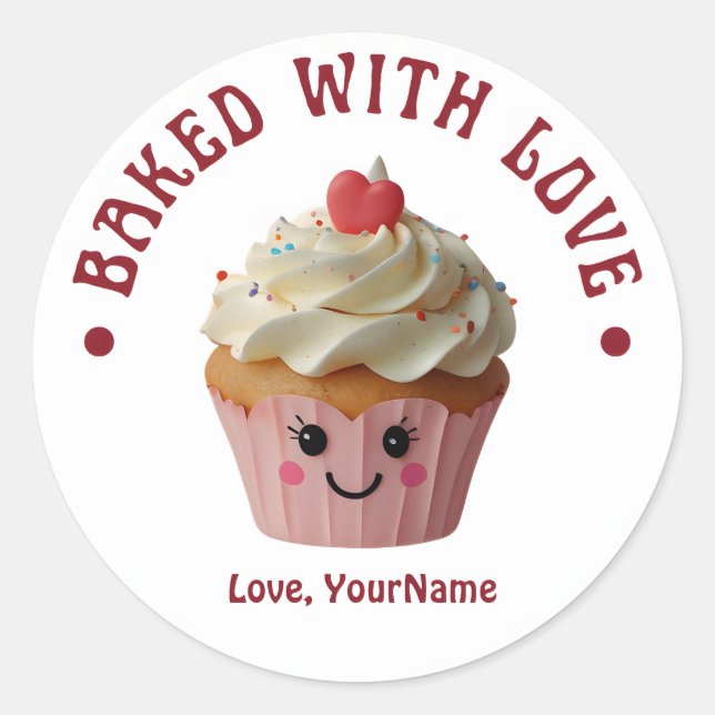 Adesivo Sweet on You Cute Strawberry Valentine Sticker (Frente)