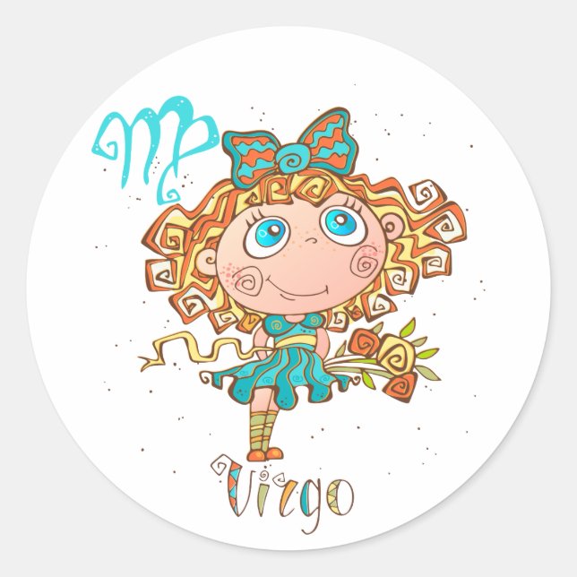 Adesivo Sweet Virgo Child (Frente)