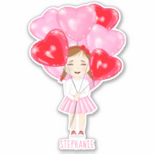 Adesivo Sweetheart Balloon Birthday
