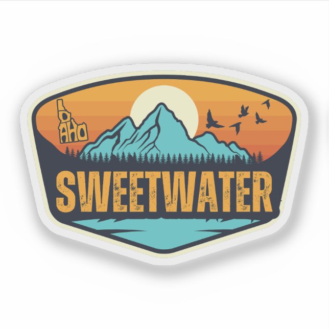 Adesivo Sweetwater, Idaho (Frente)