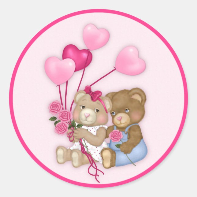 Adesivo Swetheart Bears (Frente)
