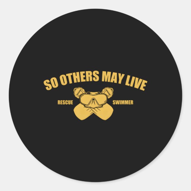 Adesivo Swimmer de Emergência (Frente)